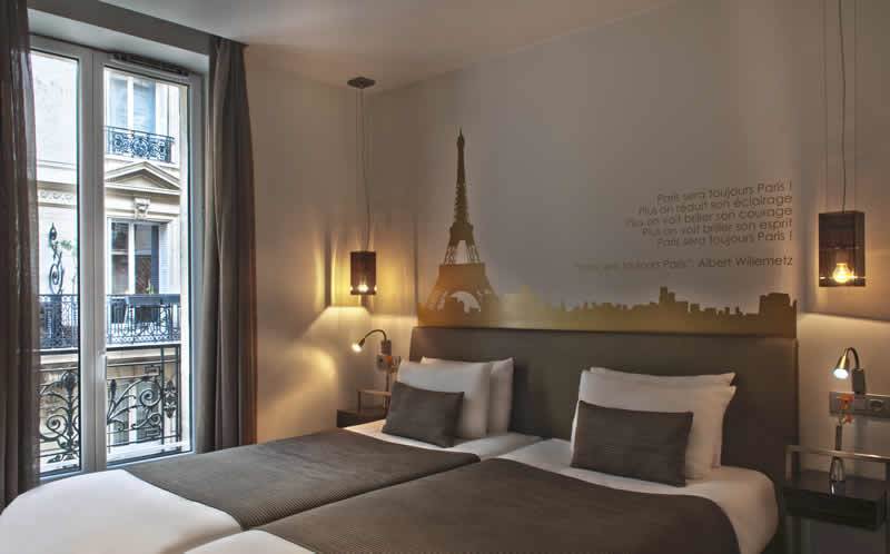 Exe Panorama Hotell Paris Exteriör bild